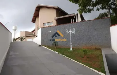 Casa para venda em santa branca, jardim das flores, 4 dormitórios, 4 suítes, 12 vagas