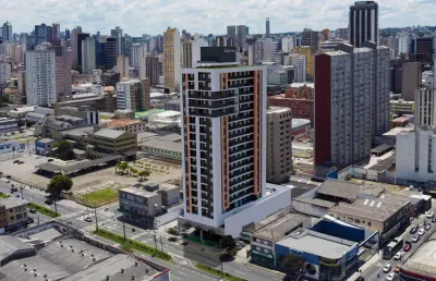 Vg - visconde de guarapuava - more com conforto no centro - apartamentos de 1 e 2 dormtórios em condomínio clube