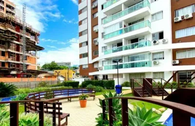 Apartamento 3 dormitorios com suite, condominio clube - barreiros - são josé - sc