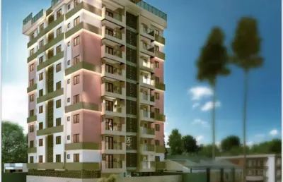 Ed. poema  - lançamento, praia vila eliana, guaratuba pr. apto. com 3 quartos, sendo 1 suíte, sala de estar/jantar, bwc social, sacada com churrasq.