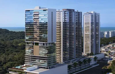 Em construção | ótimo apartamento 3 quartos sendo 1 suíte, 2 vagas de garagem na praia brava em itajaí/sc - imobiliária áfrica