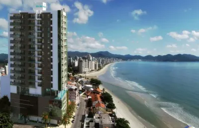 Em construção | excelente apartamento 4 suítes sendo 1 master, 3 vagas de garagem no perequê em porto belo/sc - imobiliária áfrica