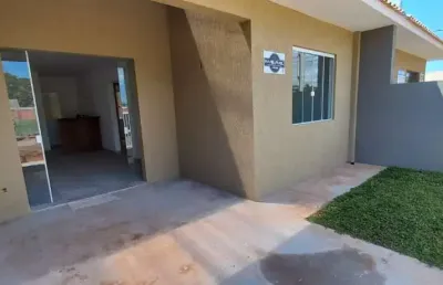 Casa nova pronta para morar, localizada a rua alexandre correia, casa nº 02,  2 quartos, sala/copa,  cozinha integrada à copa,1 banheiro social, lav