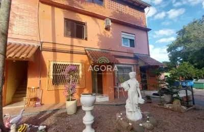 Casa em condomínio fechado com 2 quartos para alugar no centro, canoas  por r$ 1.800