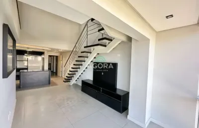 Cobertura com 3 quartos para alugar na nossa senhora das graças, canoas  por r$ 7.500