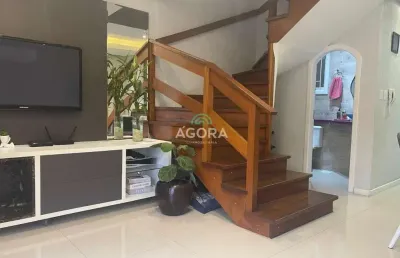 Casa em condomínio fechado com 3 quartos para alugar na nossa senhora das graças, canoas  por r$ 3.400