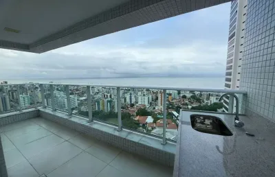 Apartamento alto padrão com vista para o mar no altiplano