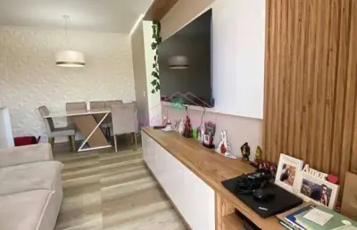Apartamento 2 dorm 66m - todo planejado no garden family - lazer completo!!