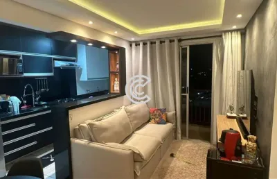 Apartamento com 2 quartos à venda na avenida das amoreiras, 4001, vila mimosa, campinas, 55 m2 por r$ 370.000