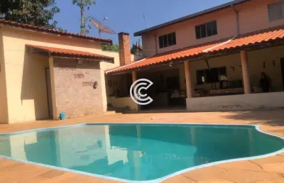 Chácara / sítio com 5 quartos à venda na avenida antonio arten, 270, parque valença ii, campinas por r$ 720.000