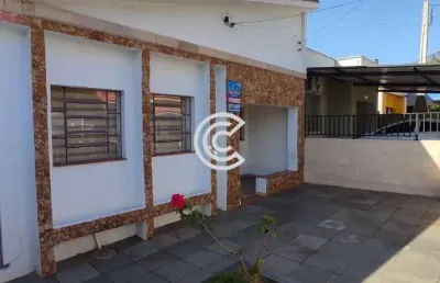 Casa comercial com 2 salas à venda na rua são paulo, 169, vila santana, valinhos por r$ 700.000