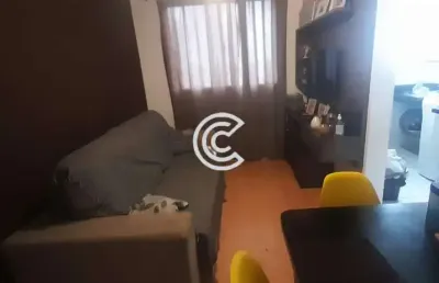 Apartamento com 2 quartos à venda na avenida são josé dos campos, 3385, loteamento parque são martinho, campinas, 47 m2 por r$ 205.000