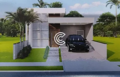 Casa em condomínio fechado com 3 quartos à venda na avenida luiz greco, vila monte alegre, paulínia, 131 m2 por r$ 950.000
