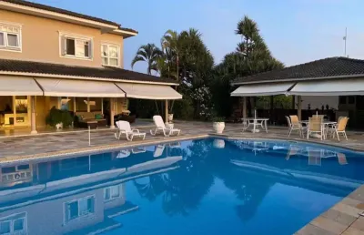 Casa em condomínio fechado com 4 quartos à venda na rua quatorze a, condomínio fazenda duas marias, jaguariúna por r$ 5.900.000