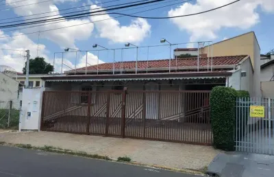Casa com 4 quartos à venda na rua ernani pereira lopes, 1182, jardim flamboyant, campinas por r$ 580.000