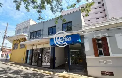 Sala comercial com 6 salas para alugar na largo são sebastião, 236, centro, valinhos, 250 m2 por r$ 10.000