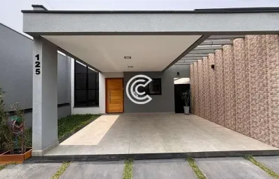 Casa em condomínio fechado com 3 quartos à venda na rua vladimir seneme, 125, jardim park real, indaiatuba por r$ 922.000