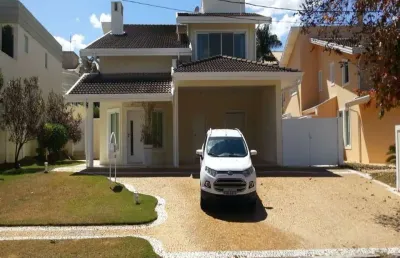 Casa em condomínio fechado com 3 quartos para alugar na rua copaíba, 519, loteamento alphaville campinas, campinas por r$ 11.000