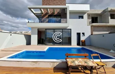 Casa em condomínio fechado com 3 quartos à venda na rua gildo tordin, 809, vila capuava, valinhos por r$ 1.900.000