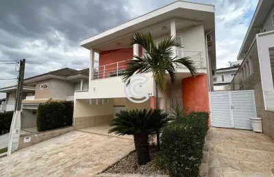 Casa em condomínio fechado com 4 quartos para alugar na rua carlos penteado stevenson, 700, jardim recanto, valinhos, 308 m2 por r$ 7.500