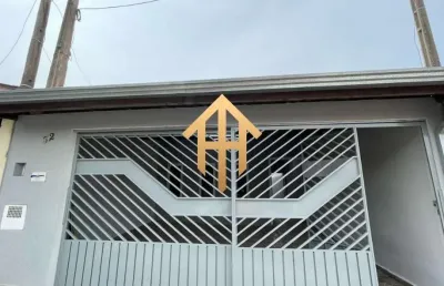 Casa para venda em votorantim, parque jataí, 3 dormitórios, 1 banheiro, 2 vagas