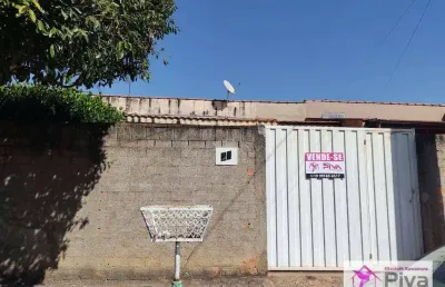 Casa com 3 dormitórios à venda, 48 m² por r$ 200.000,00 - antonio felipe - santa cruz da conceição/sp