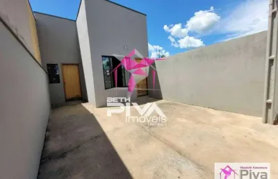 Casa com 2 dormitórios à venda, 62 m² por r$ 225.000,00 - jardim casarão - leme/sp