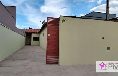 Casa com 1 dormitório à venda, 67 m² por r$ 208.000 - jardim mariana - leme/sp