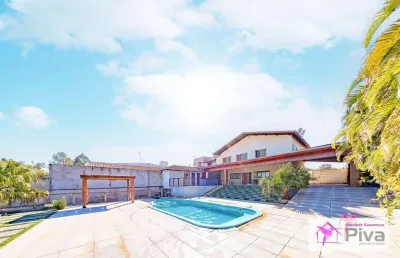 Rancho com 6 dormitórios à venda, 434 m² por r$ 2.500.000,00 - jardim da enseada - santa cruz da conceição/sp