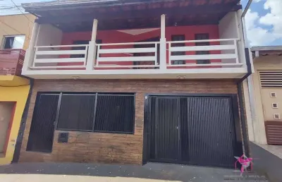 Sobrado com 3 dormitórios à venda, 137 m² por r$ 270.000 - jardim primavera - leme/sp