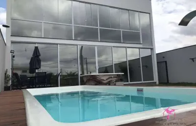 Casa com 2 dormitórios, 144 m² - venda por r$ 1.350.000,00 ou aluguel por r$ 4.538,00/mês - condominio flor de ype - santa cruz da conceição/sp