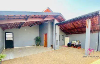 Casa com 3 dormitórios à venda, 195 m² por r$ 600.000,00 - cidade jardim - leme/sp