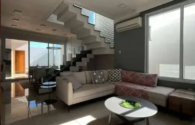Casa com 3 dormitórios à venda, 220 m² por r$ 880.000 - alto das palmeiras (leme) - leme/sp