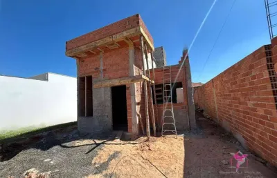 Casa com 2 dormitórios à venda, 58 m² por r$ 290.000,00 - jardim residencial santa carolina - leme/sp