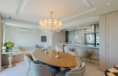 Apartamento com 3 dormitórios para alugar, 151 m² por r$ 16.500/mês - três figueiras - porto alegre/rs