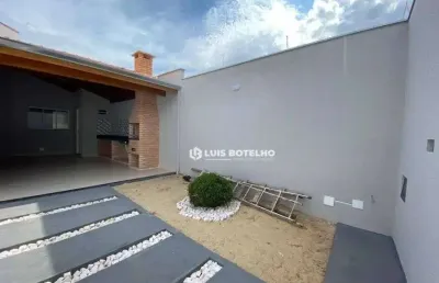 Casa térrea com 3 dormitórios à venda, 130 m² por r$ 549.000 - água branca - piracicaba/sp