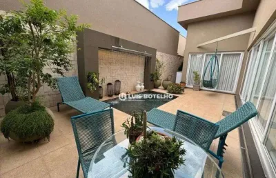 Casa térrea no condomínio terras do sinhô ii com 3 suítes e 4 vagas de garagem - r$ 2.700.000,00