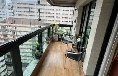 Apartamento com 3 dormitórios à venda, 108 m² por r$ 1.120.000,00 - pompéia - santos/sp