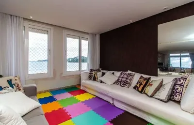 Apartamento à venda, 190 m² por r$ 2.150.000,00 - josé menino - santos/sp