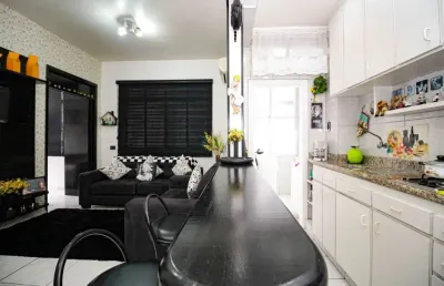 Apartamento com 2 dormitórios à venda, 60 m² por r$ 530.000,00 - boqueirão - santos/sp