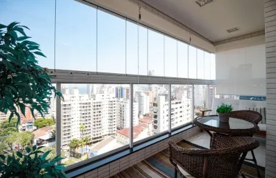 Apartamento com 1 dormitório à venda, 52 m² por r$ 899.000,00 - embaré - santos/sp