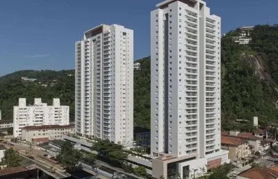 Apartamento à venda, 98 m² por r$ 990.000,00 - josé menino - santos/sp