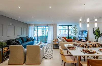 Apartamento com 3 dormitórios à venda, 185 m² por r$ 1.890.000,00 - pompéia - santos/sp