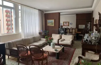 Apartamento com 4 dormitórios à venda, 220 m² por r$ 1.370.000,00 - gonzaga - santos/sp