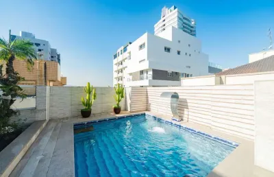 Cobertura à venda, 194 m² por r$ 1.470.000,00 - aparecida - santos/sp
