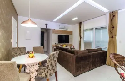 Apartamento com 2 dormitórios à venda, 77 m² por r$ 740.000,00 - centro - são vicente/sp