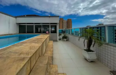 Cobertura com 3 dormitórios à venda, 190 m² por r$ 1.500.000,00 - ponta da praia - santos/sp