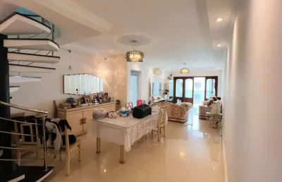 Cobertura com 4 dormitórios à venda, 404 m² por r$ 1.600.000,00 - ponta da praia - santos/sp
