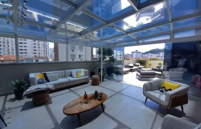 Apartamento garden com 3 dormitórios à venda, 89 m² por r$ 1.690.000,00 - campo grande - santos/sp