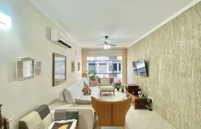 Apartamento à venda, 125 m² por r$ 800.000,00 - embaré - santos/sp